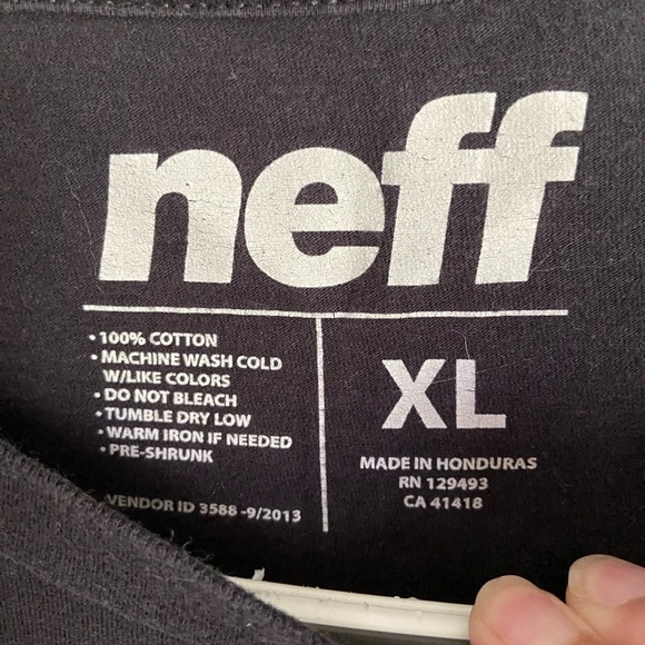 NEFF Neon Space Cat Astronaut Kitten Unisex T-shirt Sz XL - Picture 3 of 5